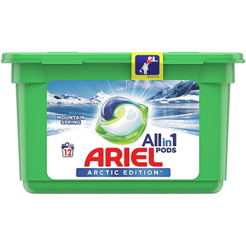 Detergent rufe capsule 12/set Ariel